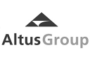 Altus Group: logo in greyscale