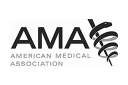 American Medical Association: logo in greyscale