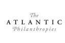 The Atlantic Philanthropies: logo in greyscale