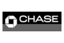 Chase Bank: logo in greyscale