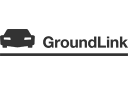 GroundLink: logo in greyscale